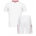 Maglie da calcio Eintracht Frankfurt Seconda Maglia Bambino 2025-26 Manica Corta + Pantaloni corti)